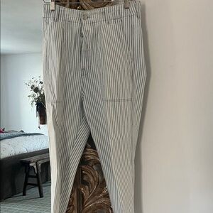 Sundry Blue and White Striped Women's Pants
